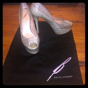 BRIAN ATWOOD Python Playform Pumps